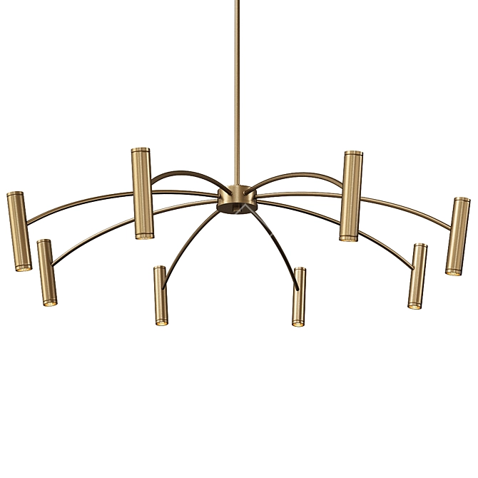 Elegant Laguna Lighting Fixture 3D model image 1