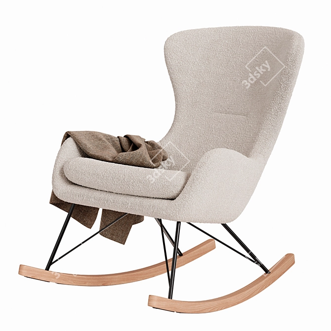 Elegant Raich Armchair - 2013 Edition 3D model image 2