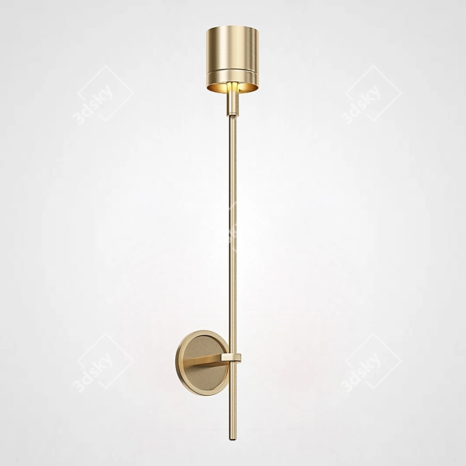 JBS Dauphine Sconce: Elegant Loft Lighting 3D model image 2