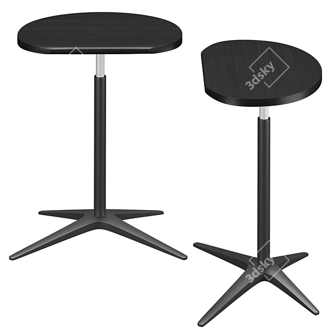 Elegant Sir Vito Tables 3D model image 2