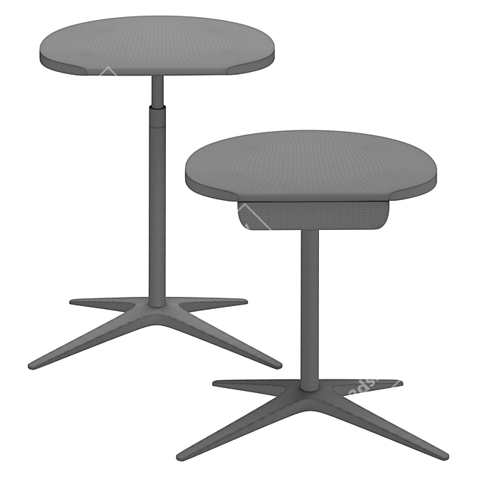 Elegant Sir Vito Tables 3D model image 4