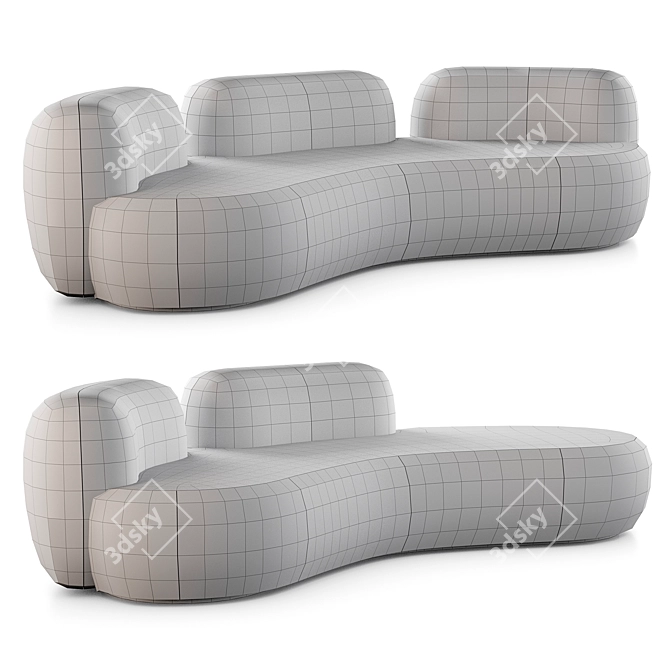 Secolo Tateyama XL: Ultimate Comfort and Luxury 3D model image 7