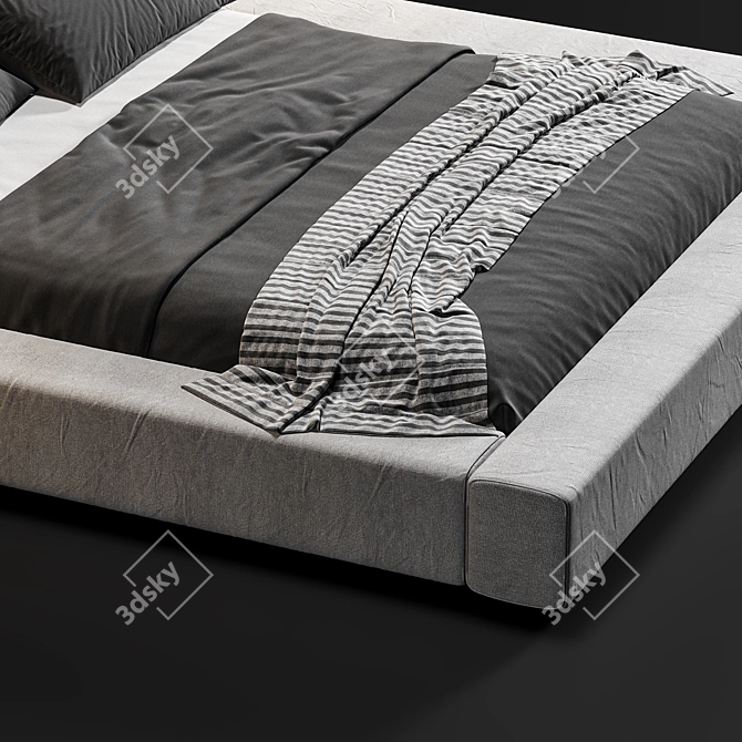 Modern Living Divani Extra Wall Bed 3D model image 5