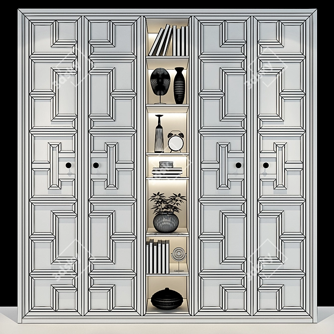 Modern Furniture Set 299: Complete Your Space 3D model image 2