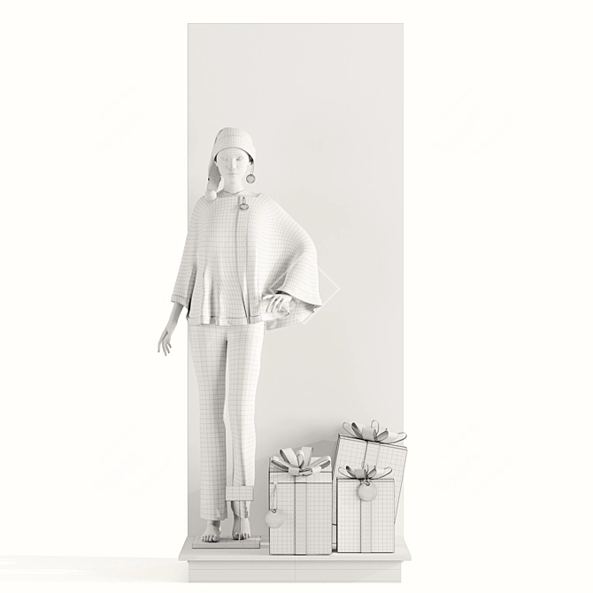 Fashion Shop: Podiums, Mannequins & Gifts 3D model image 6