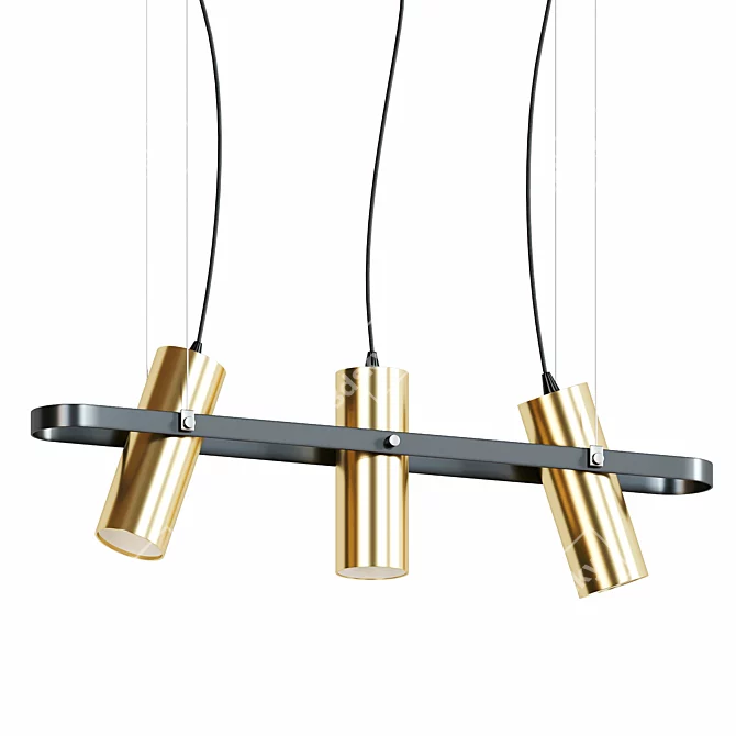 Modern Suspended Lumion Claire 3714 3D model image 1