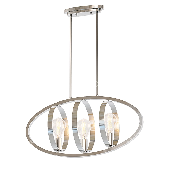 Vele Luce Olympic Pendant Light 3D model image 1