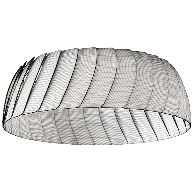 Megavide Ceiling Lamp: Modern and Stylish Illumination 3D model image 2