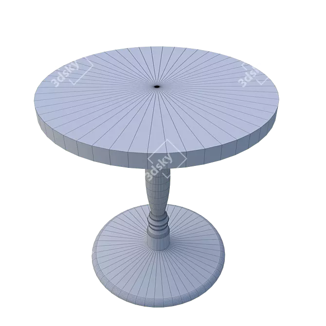 Corona Variants Table 3D model image 2