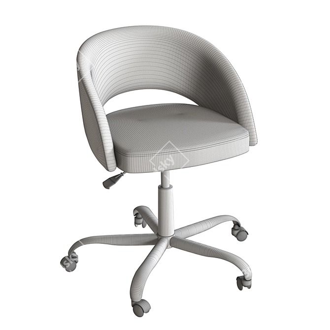 Mirella Ergonomic Office Chair 3D model image 4