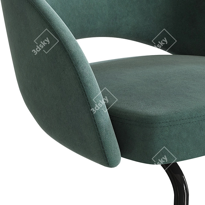 Mirella Comfort Chair: Stylish and Relaxing 3D model image 3