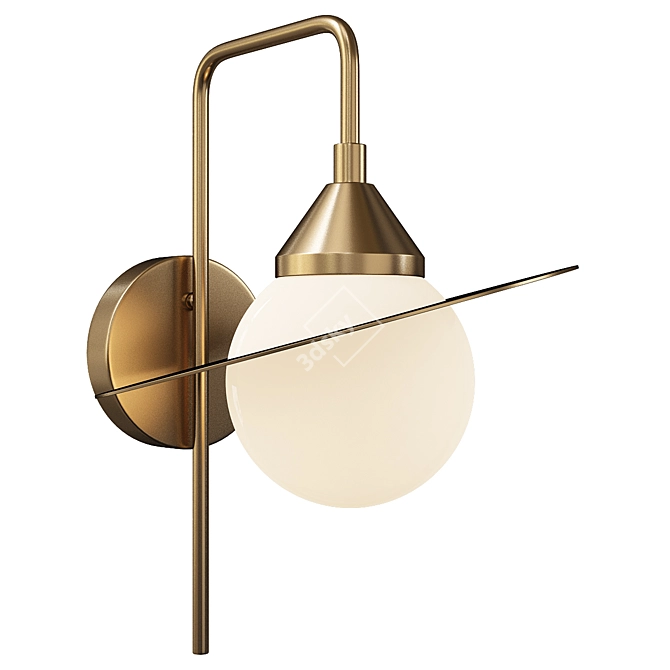 Stilfort Saturn Wall Sconce 3D model image 1