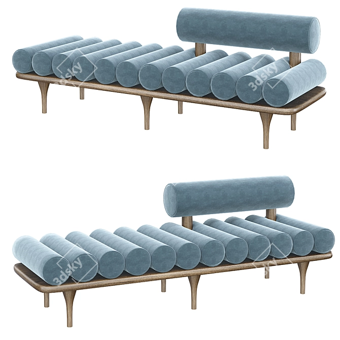 Versatile Five to Nine Seater 3D model image 1