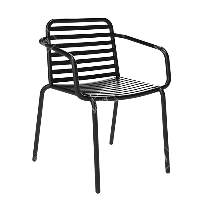 Modern Outdoor Chair: DIDIER Bombala 3D model image 1