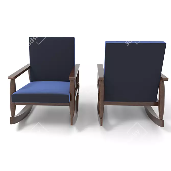 Modern 2021 Chair: Stylish Design 3D model image 2
