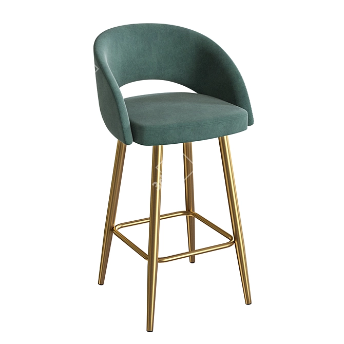 MIRELLA Bar Stool 3D model image 5