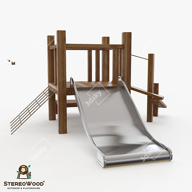 Wooden Play Set: Little Architect 3D model image 2