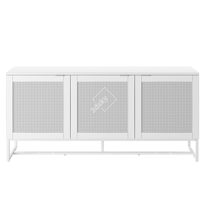 Scandinavian 3-Door Buffet 
Enfilade Scandi 3-Portes 3D model image 3