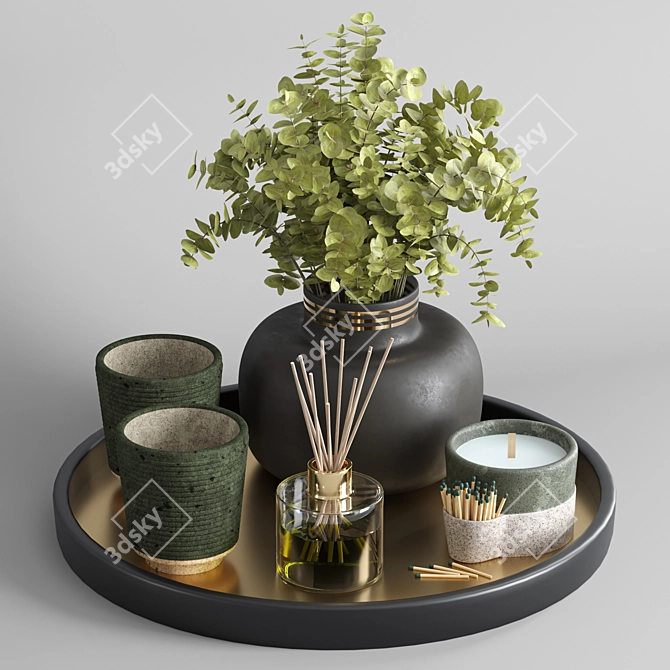 Versatile Decorative Set: 2015 Edition 3D model image 4