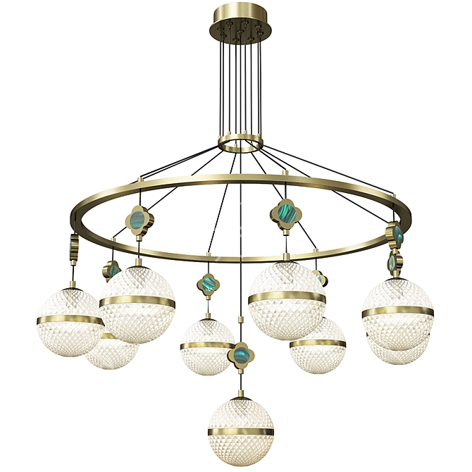 Unique Design LUARA_CH Pendant Lamp 3D model image 3