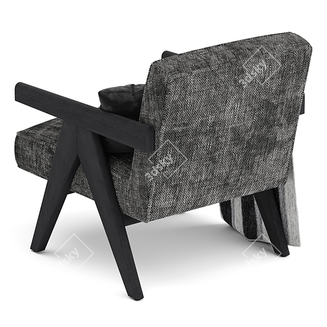 Eichholtz Greta Armchair: Stylish and Compact 3D model image 2