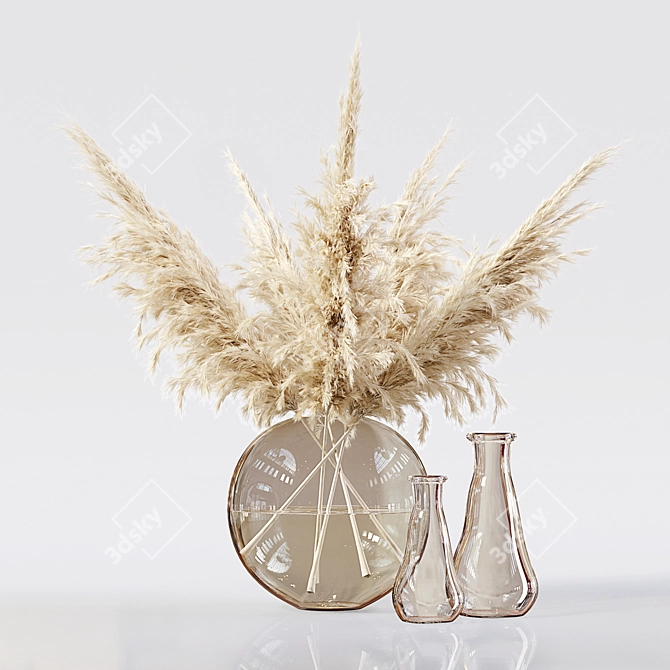 Elegant Decor Set 073: Detailed and High Quality 3D model image 3