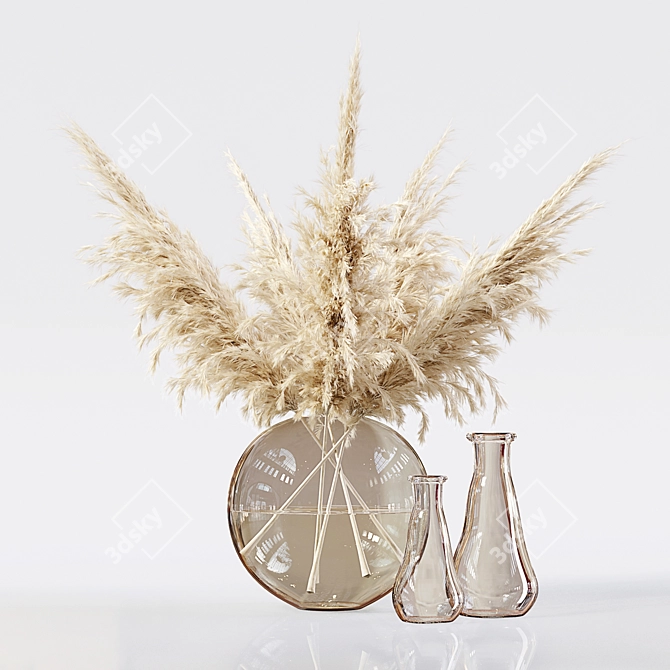 Elegant Decor Set 073: Detailed and High Quality 3D model image 11