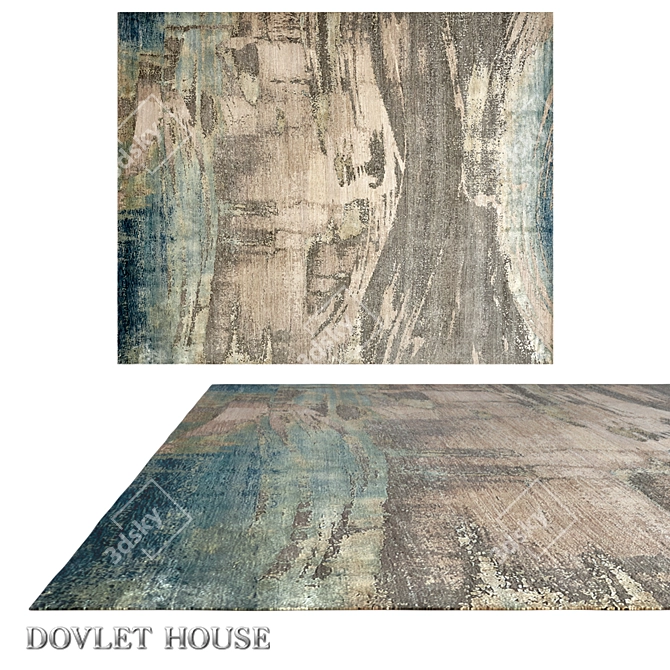 Luxury Carpet Dazzle House (Art 16155) 3D model image 1