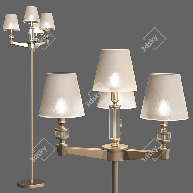 MW-LIGHT Delreu Floor Lamp 3D model image 1