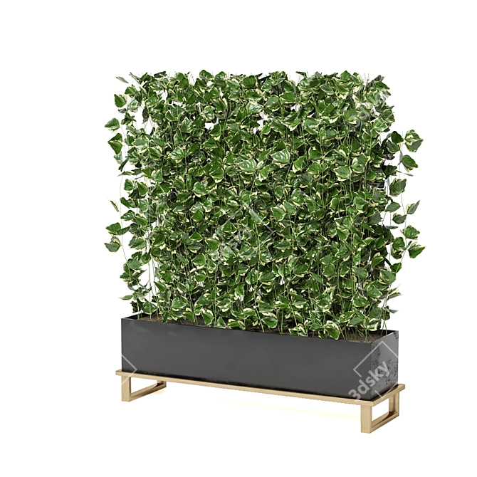 Ferm Living Bau Pot Large Set - 152: Stylish Indoor Plants 3D model image 5