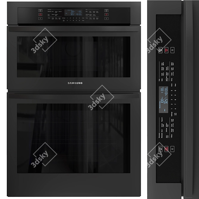 Sophisticated Samsung Kitchen Set 3D model image 3