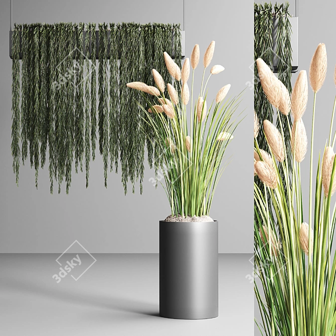 Indoor Plant Collection - Set of 12 3D model image 4