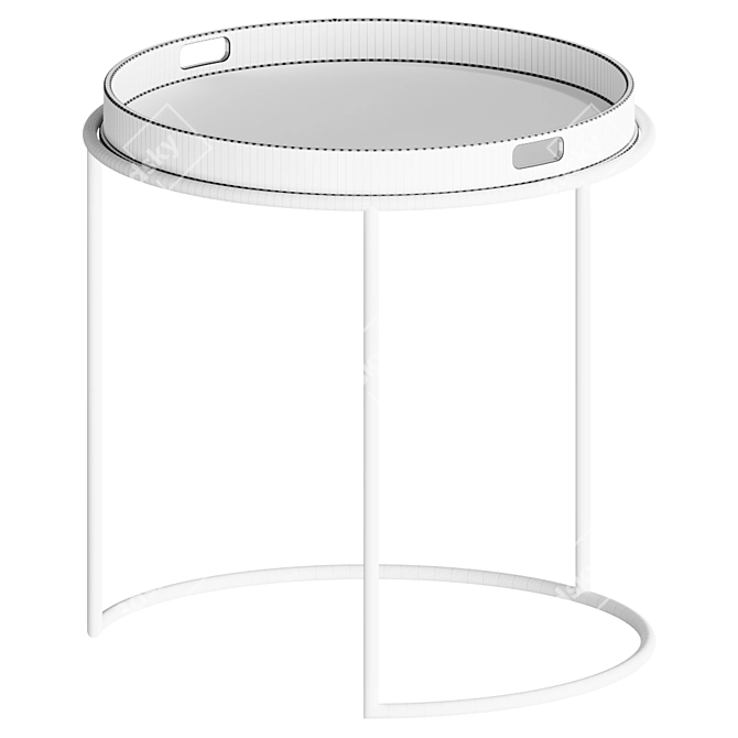 Enza Coffee Table: Modern Elegance 3D model image 2