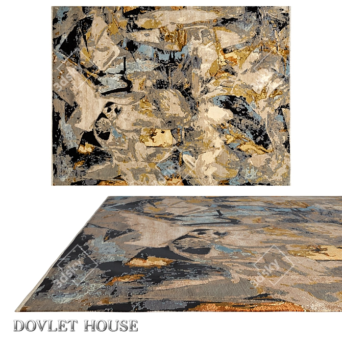 Dovlet House Carpet - Art 16151 3D model image 1