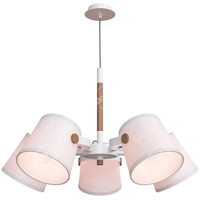 Nordica 2 Mantra 5460: Stylish Illumination 3D model image 1