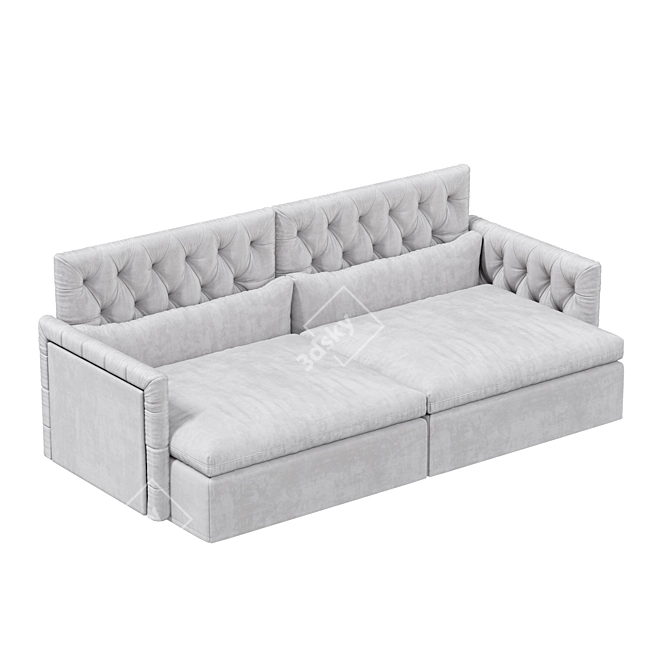 Elegant Armchair Sofa - Model 3D model image 1