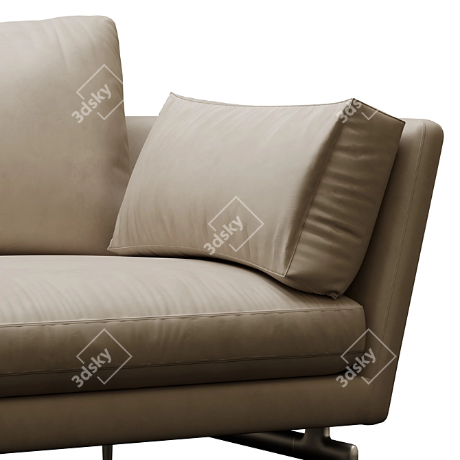 Elegant Comfort: Vitra Suita 3D model image 4