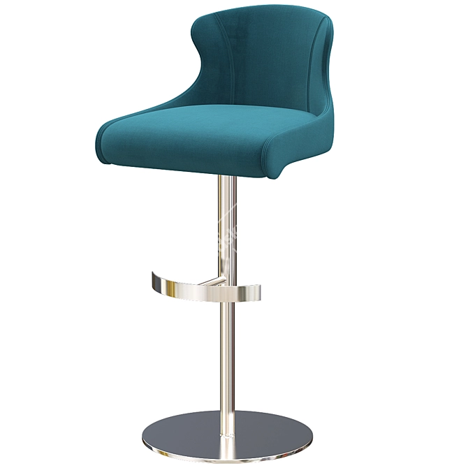 Modern Roche Bobois Carioca Stool 3D model image 1