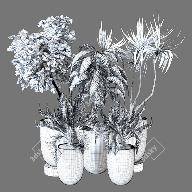 Modern Indoor Plant Vol 26 3D model image 3