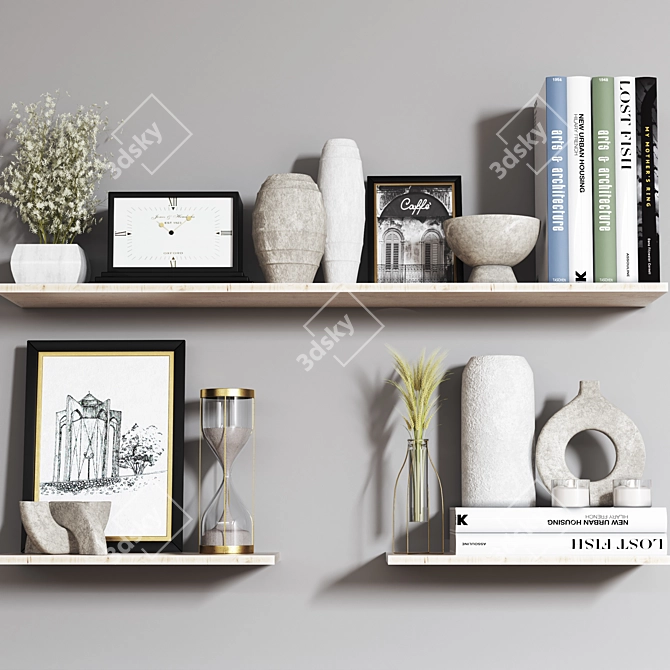 Elegant Decor Set1 - 2015 Version 3D model image 2