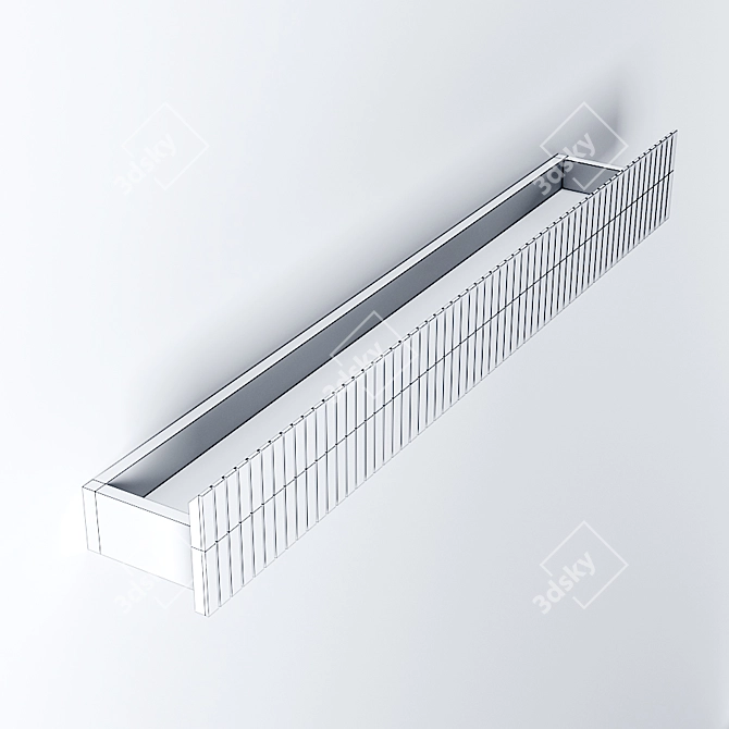 Sleek Felli Eles Shelf 3D model image 16