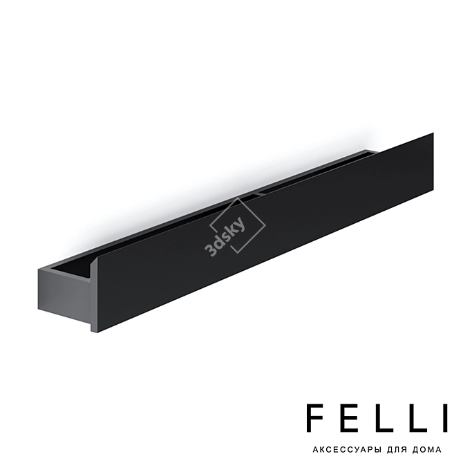 Felli Nuo Designer Shelf 3D model image 2