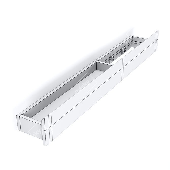 Felli Nuo Designer Shelf 3D model image 5