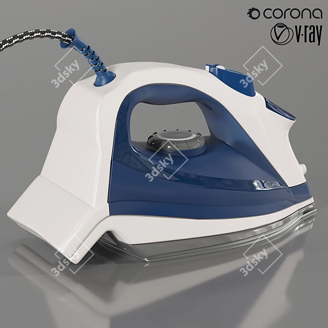 Efficient Maytag Speed Heat Iron 3D model image 8