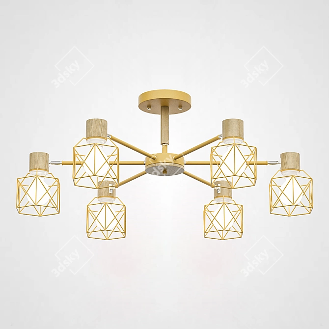 CORF Chandelier with Elegant Design 3D model image 5