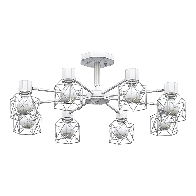 CORF Chandelier with Elegant Design 3D model image 7