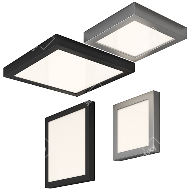 Pix Outdoor Ceiling & Wall Light 3D model image 1