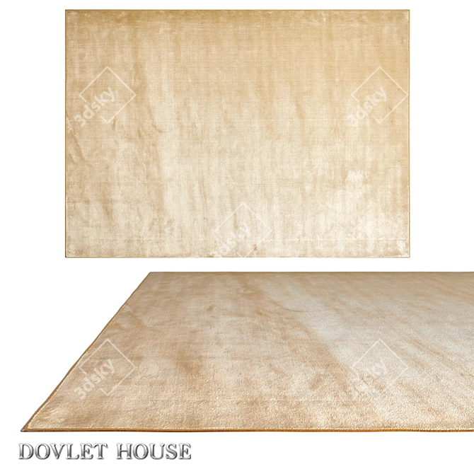 Dovlet House Art Silk Carpet (16291) 3D model image 1