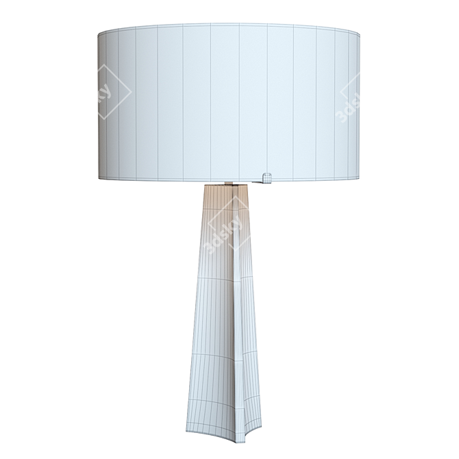 Elegant Isla Table Lamp 3D model image 6