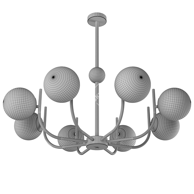 Elegant Maytoni Pendant Lamp 3D model image 2